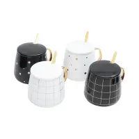 appetite-350-ml-set-4-pcs-akiho-mug---hitam/putih