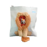 pet-kingdom-tote-bag-hewan-lion-head---krem-beige