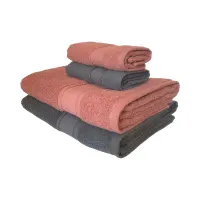 forhom-set-4-pcs-handuk-mandi---abu--abu/rose