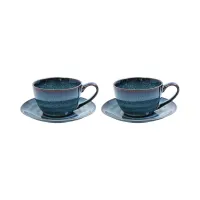 appetite-190-ml-set-2-pcs-mick-cangkir-dengan-saucer-glaze---biru