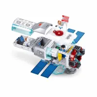 sluban-set-286-pcs-space-station-m38-b1198---putih/biru