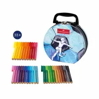 faber-castell-set-33-pcs-spidol-connector-soccer-bag-gift