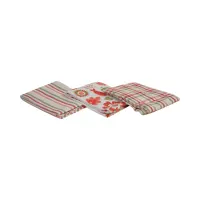 forhom-set-3-pcs-kain-lap-dapur-katun-garden---merah