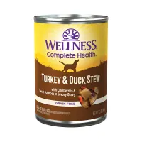 wellness-354-gr-makanan-anjing-adult-turkey-duck-stew