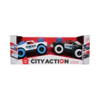 cruzer-1:32-city-action-friction-duo-police-car