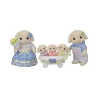 sylvanian-families-set-boneka-flora-rabbit-family