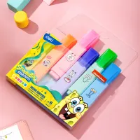 deli-set-6-pcs-spidol-highlighter-spongebob-eu375-random