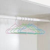 stora-40-cm-set-6-pcs-hanger-pvc-coating---pink/hitam/hijau