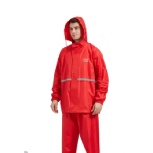 otto-klasse-ukuran-3xl-jas-hujan-pvc-dengan-reflector---merah