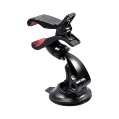 carmate-holder-smartphone-suction-clip---merah/hitam