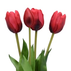 arthome-44-cm-bunga-artifisial-tulip---merah