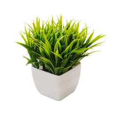 ataru-ukuran-m-tanaman-artifisial-pot-grass-square---putih