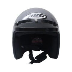 hbc-classic-pet-chip-helm-half-face---abu-abu