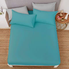 linotela-37x102-cm-set-2-pcs-sarung-guling---dusty-turquois