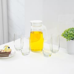 libbey-sereno-set-5-pcs-teko-minum-&-gelas---putih