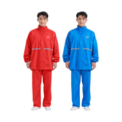 otto-klasse-ukuran-3xl-jas-hujan-pvc-dengan-reflector---merah