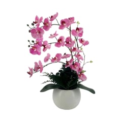 arthome-29-cm-bunga-artifisial-orchid-dengan-pot---ungu