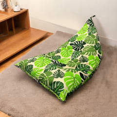 selma-ukuran-m-greyson-bean-bag-monstera---hijau