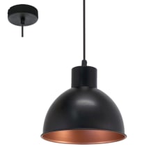 eglo-truro-lampu-gantung-hias-1l---hitam/copper