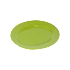 krischef-25-cm-piring-saji-melamine---hijau