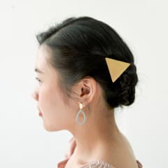 ataru-jepit-rambut-metal-triangle---gold