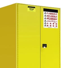 krisbow-227-ltr-flammable-lemari-kabinet-2-pintu---kuning