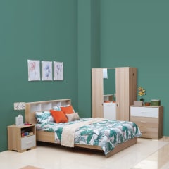 selma-pro-set-kamar-tidur-160---cokelat-oak