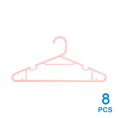 stora-39x19-cm-set-8-pcs-hanger-plastik---pink