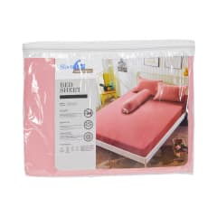 sleeplite-180x200-cm-set-5-pcs-seprai-king-polyester---pink