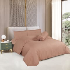 sleeplite-180x200-cm-set-6-pcs-seprai-king-microfiber---terracotta