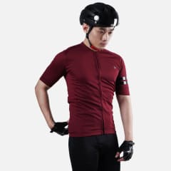 alph-jersey-sepeda-pria-garis-polos-ukuran-m---maroon