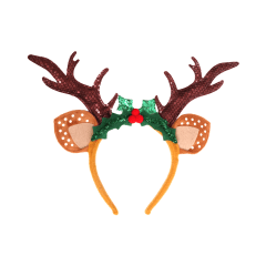 noelle-bando-natal-christmas-antler-y23---cokelat-muda