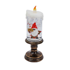 noelle-28.5-cm-dekorasi-natal-christmas-candle-santa-glitter-led