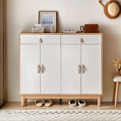 informa-louis-kabinet-sepatu-4-pintu---putih/cokelat-oak