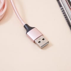 ataru-kabel-charger-lightning-nylon-braided---pink