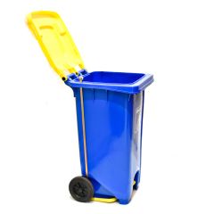 krisbow-120-ltr-tempat-sampah-plastik-outdoor-pedal---biru/kuning