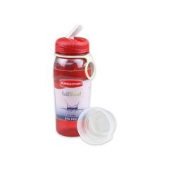 rubbermaid-600-ml-botol-minum-dengan-sedotan---merah