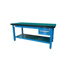 krisbow-180x75x80-cm-meja-workshop-1-laci---biru