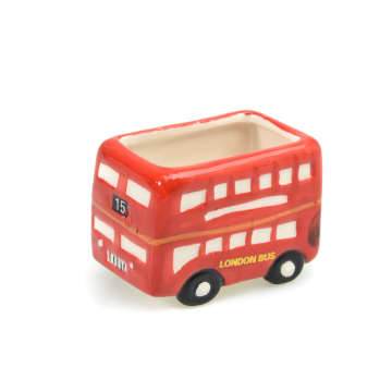 Jual Paris Garden Bibit Tanaman  Pot  Keramik  Bus London 
