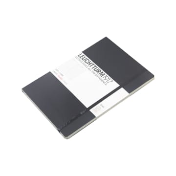 Jual Leuchtturm Notebook  Medium Garis  A 5 Soft Cover Hitam 