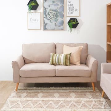 Jual Alden Sofa  2 Dudukan Krem Terbaik Informa 