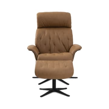 Jual Kursi Recliner  Ottoman Cokelat Terbaik Informa