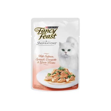 Jual Fancy Feast Makanan Kucing Salmon Green Bean 70 Gr Terbaik 