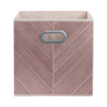 Jual Kotak Penyimpanan Lipat Line 32 X 25 X 32 Cm Pink ...