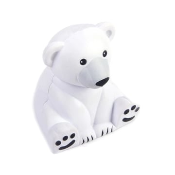 STRESS BALL POLAR BEAR - PUTIH_1