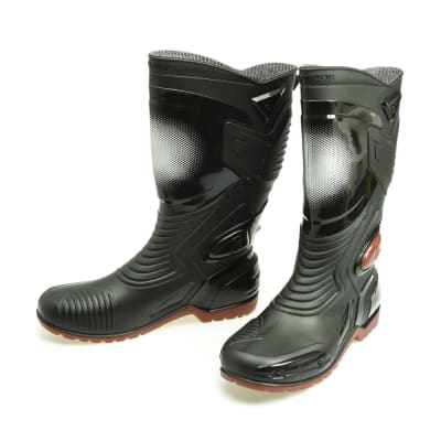 Gambar Ap Boot Ukuran 41 Sepatu Boot Moto 3 - Hitam/merah