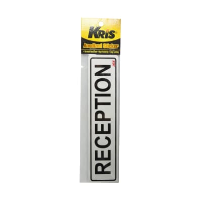 Gambar Kris Stiker Anodized Reception 6x20 Cm