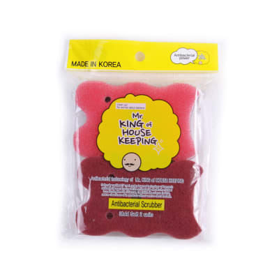 Gambar Spons Scrubber Set 2 Pcs Antibakteri 3 Lapis