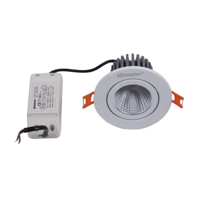 Gambar Krisbow Lampu Downlight Led Adj 7w 5000k - Cool Daylight