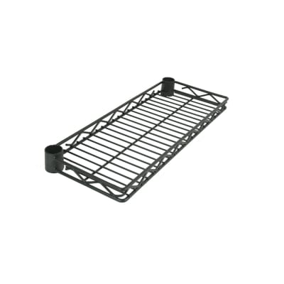 Gambar Krisbow 45x18x4 Cm Rak Kawat Wire Half Shelf - Abu-abu